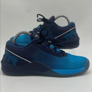 TYR CXT-2 WZA Unisex Wodapalooza Blue Lace Up Workout Shoes Women Size 7 Men 5.5